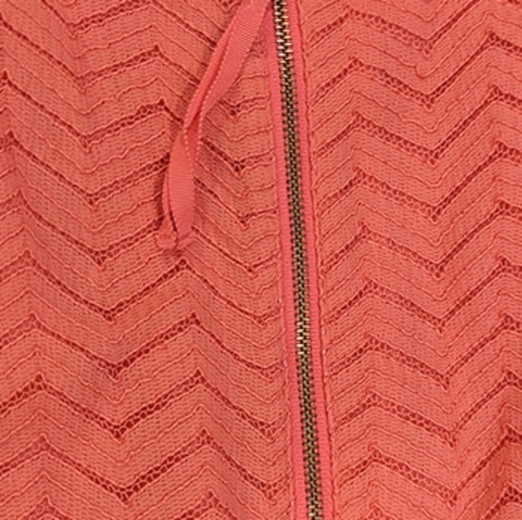 Banana Republic Size 14 Coral Sleeveless Top - Picture 4 of 4